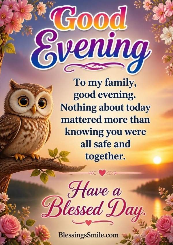Good Evening Blessings