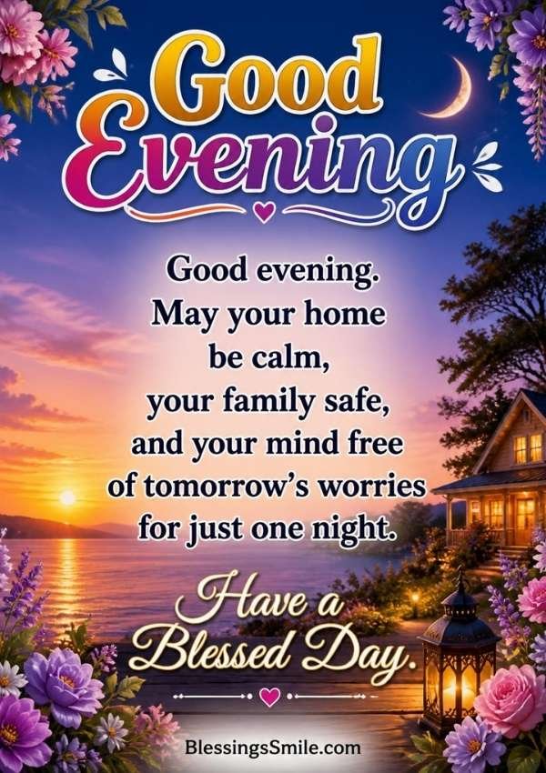 Good Evening Blessings