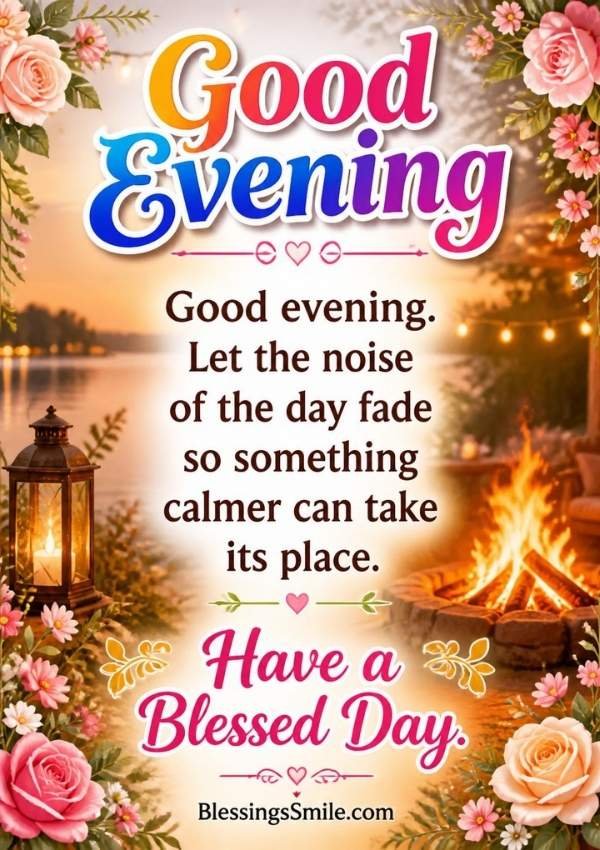 Good Evening Prayers and Blessings