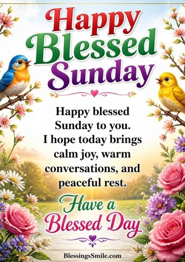 Happy Sunday Messages