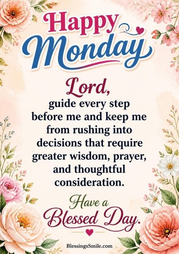 Happy Monday Blessings