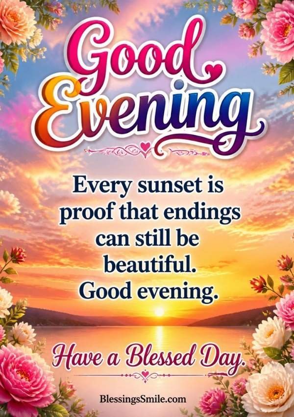 Good Evening Quotes