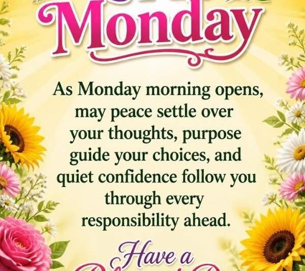 165+ Heartfelt Monday Blessings for a Fresh Week