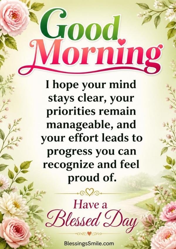 Good Morning Tuesday Blessings