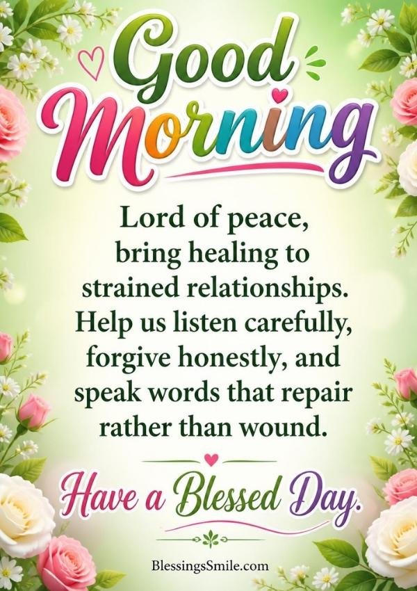 Good Morning Wednesday Blessings