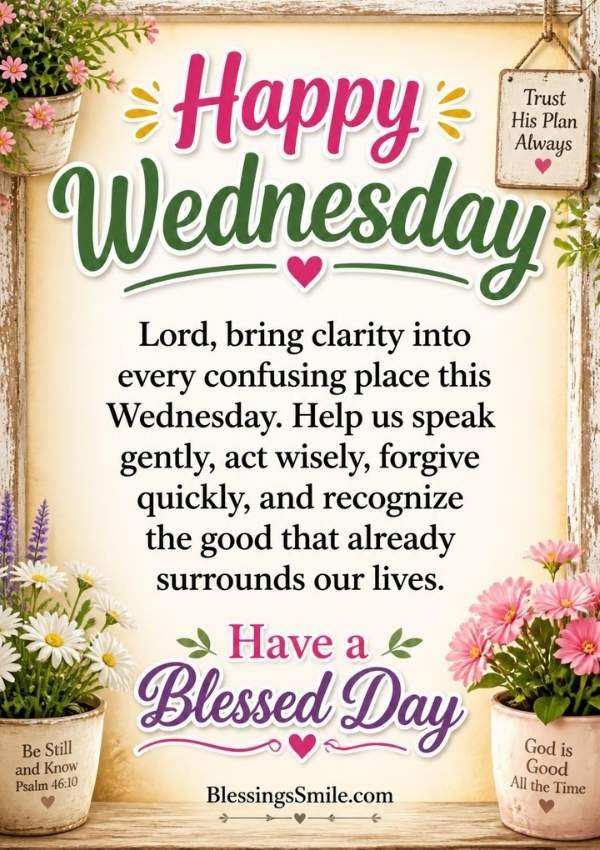 Cute Wednesday Blessings