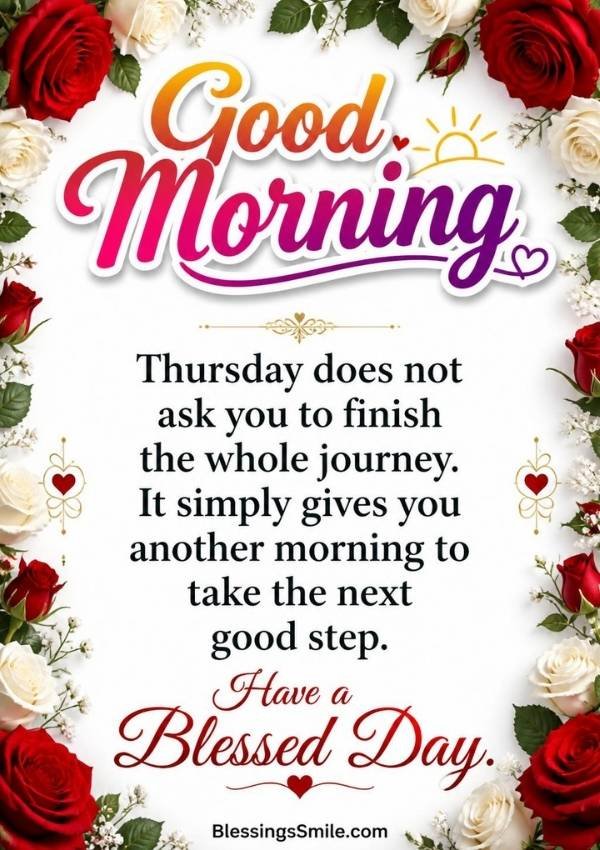 Good Morning Thankful Thursday Blessings