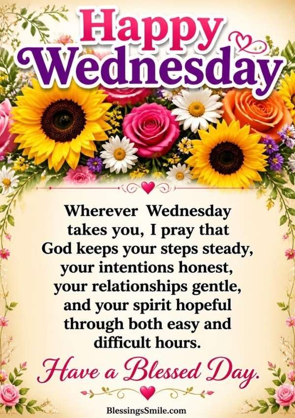 Happy Wednesday Blessings