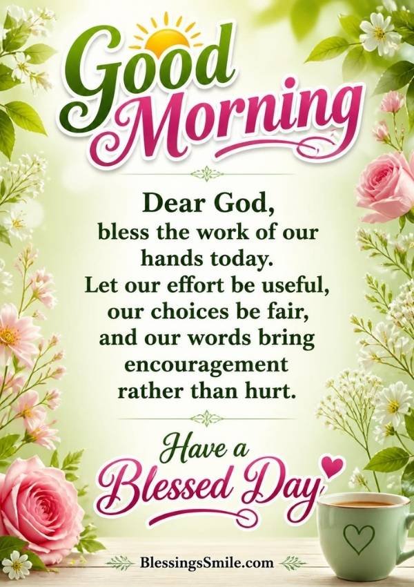 Monday Blessings and Prayers