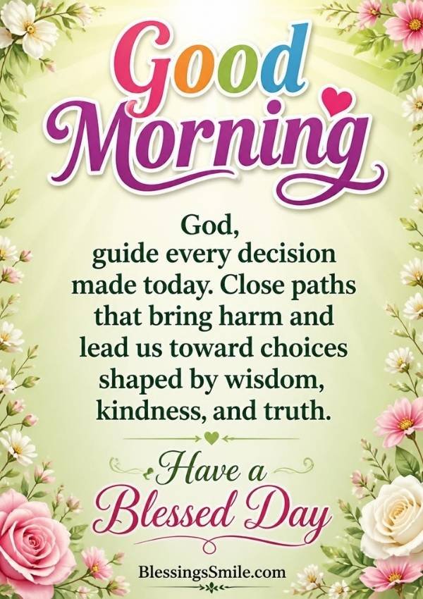 Good Morning Wednesday Blessings