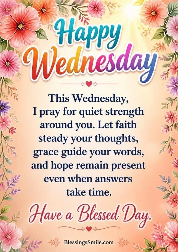 Wednesday Blessings