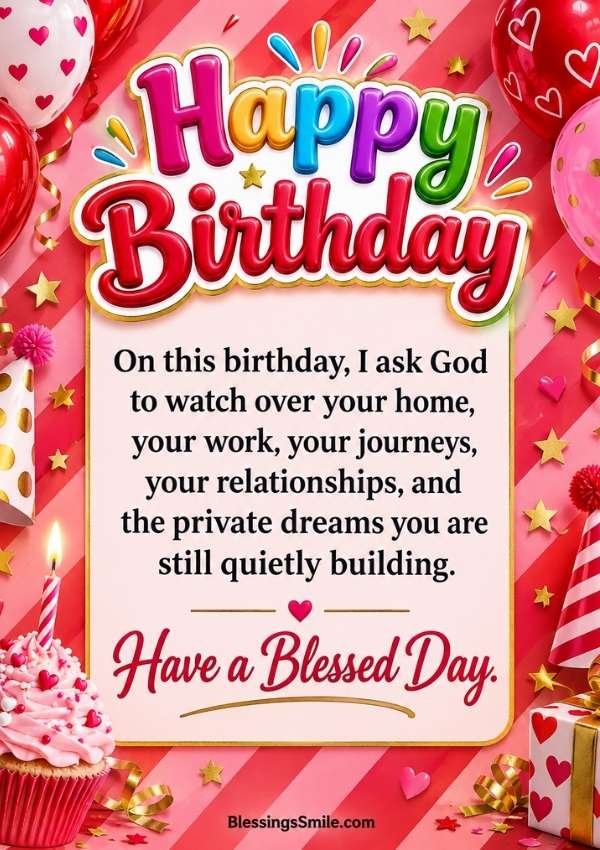Spiritual Happy Birthday Blessings